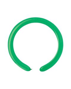 2"/5cm Green Vert Fonce Latex Modelling Balloons Pk100 #013 Gemar