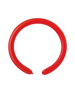 2" Pk100  Modelling Balloons Red #045 - D4.045.100