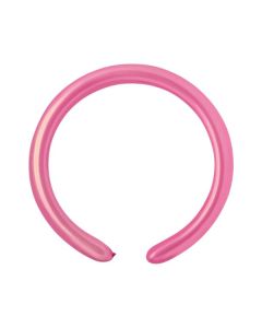 2"/5cm Pink Rose Latex Modelling Balloons Pk100 #057 Gemar
