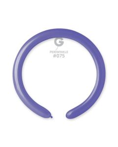 2"/5cm Periwinkle Latex Modelling Balloons Pk100  #075 Gemar
