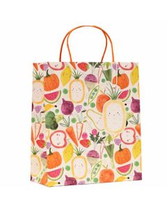 Happy Harvest Medium Gift Bag 6pk Unpackaged (Partisan)