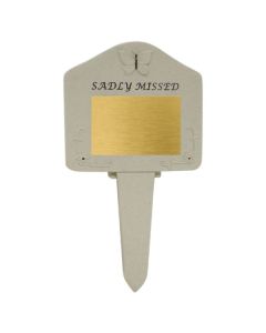Sadly Missed Sign Blank David Fischhoff