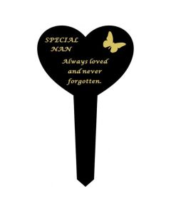 Nan Memorial Heart Stake David Fischhoff