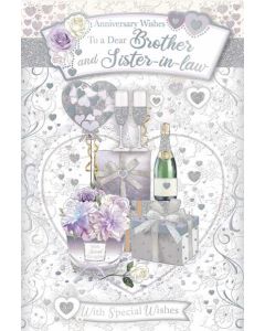 Brother & Sister-In-Law Anniversary PK6 C75 by Xpress Yourself