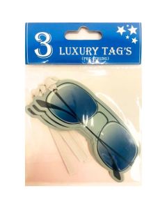3 Luxury Gift Tags (Pre-Strung) Partisan