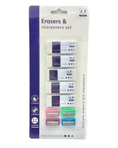 Eraser And Sharpener Set