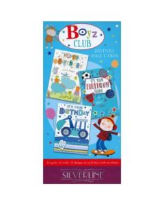 Children's Birthday Assorted Box of Cards C50 144/12Pks Silverline
