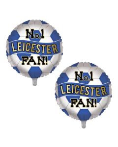 18" No1 Leicester Fan Foil Balloon