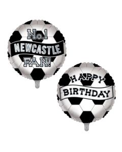 18" No1 Newcastle Fan/Happy Birthday Foil Balloon