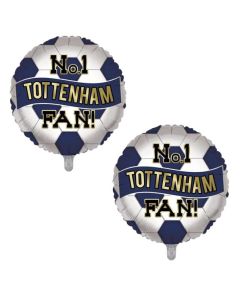 18" No1 Tottenham Fan Football Foil Balloon