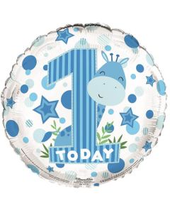 18" PRINTED FOIL BALLOON 1ST BIRTHDAY BOY - FB1171/1