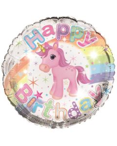 18" Printed Foil Balloon Unicorn Balloon Simon Elvin