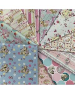 Cute Female Assorted Flat Wrap 240 Sheets Silverline