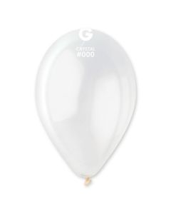 Crystal 12" Latex Balloons Pk50 #000 Gemar