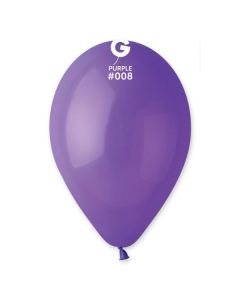12" Purple Latex Balloons 50pk #008 Gemar