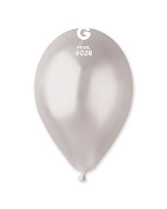 Metallic Pearl 12" Latex Balloons Pk50 #028 Gemar
