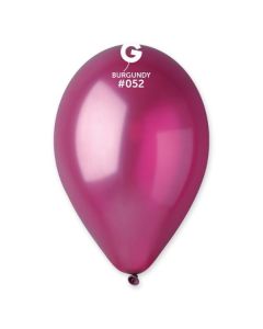 Metallic Burgundy 12" Latex Balloons Pk50 #052 Gemar