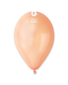 Metallic Peach 12" Latex Balloons Pk50 #061 Gemar