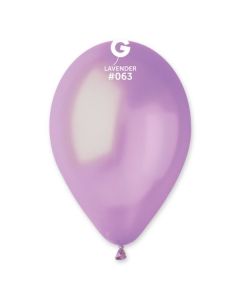 Metallic Lavender 12" Latex Balloons Pk50 #063 Gemar