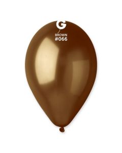 Metallic Brown 12" Latex Balloons Pk50 #066 Gemar