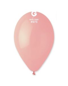 12" Baby Pink Latex Balloons 50pk #073 Gemar