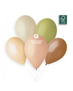 12" Naturals Latex Balloons 50pk Gemar