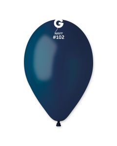 13" Pk50 Latex Balloons Navy - G120.102.50