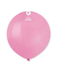 19" Pk25 Latex Balloons Rose #006 - G19.006.25