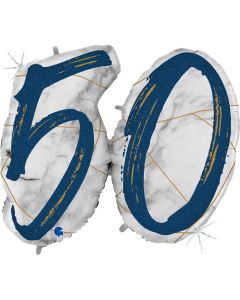 Marble Mate Numbers 50 Blue