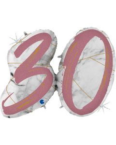 Marble Mate Numbers 30 Rose Gold