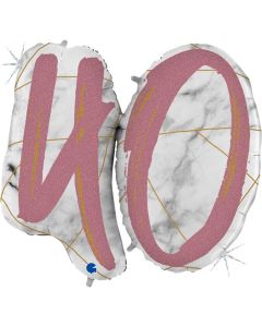 Marble Mate Numbers 40 Rose Gold