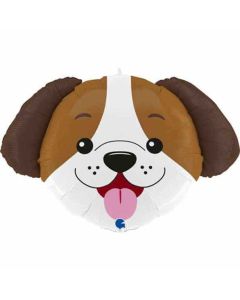33" Dog Head Foil Balloon Grabo