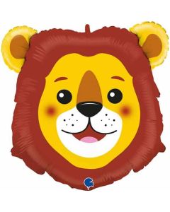 29" Lion Head Foil Balloon Grabo