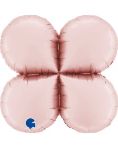 26" Satin Pastel Pink Drops Maxi Base Grabo