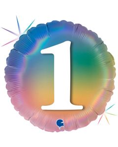 18" Happy 1 Colourful Rainbow Grabo