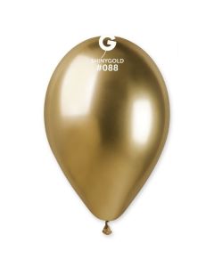 13" Pk50 Latex Balloons Shiny Gold #088 - GB120.088.50