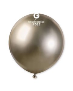 Pk25 19" Latex Balloons Shiny Prosecco #085 Gemar