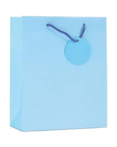 PK6 SMALL GIFT BAG PALE BLUE - GBS3035/6