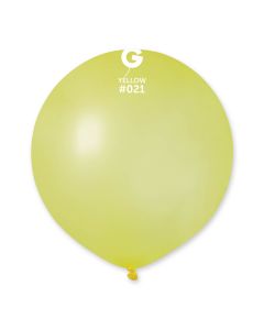 Neon Yellow 19" Latex Balloons Pk25 #021 Gemar
