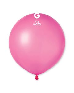 Neon Pink 19" Latex Balloons Pk25 #025 Gemar