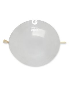 Crystal 13" G-Link Latex Balloons Pk50  #000 Gemar