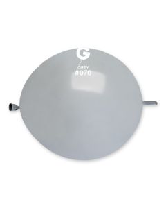 Grey 13" G-Link Latex Balloons Pk50  #070 Gemar