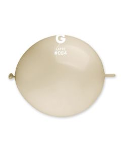 Latte 13" G-Link Latex Balloons Pk50  #084 Gemar