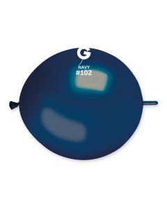 13" Navy G-Link Balloons Pk50 #102 Gemar