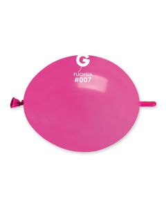 6" Fuchsia G-Link Latex Balloons Pk100  #007 Gemar