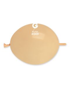 6" Blush G-Link Latex Balloons Pk100  #069 Gemar