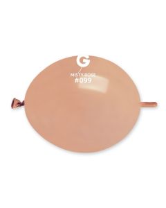 6" Misty Rose G-Link Latex Balloons Pk100  #099 Gemar