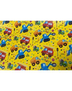 GIFT WRAP 24 SHEETS JUVENILE MALE - GW2569/1