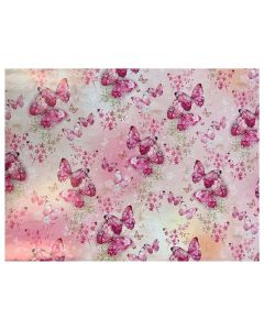 GIFT WRAP 24 SHEETS DESIGNER FEMALE BUTTERFLY - GW2606/1