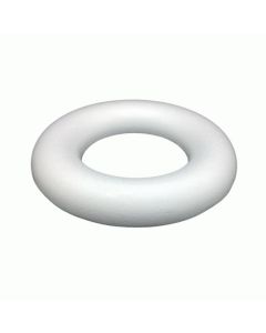 25cm Polystyrene Half Ring